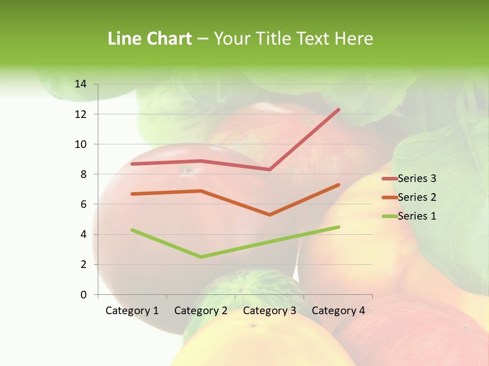 Vegetarian Basil Leaves Freshness PowerPoint Template