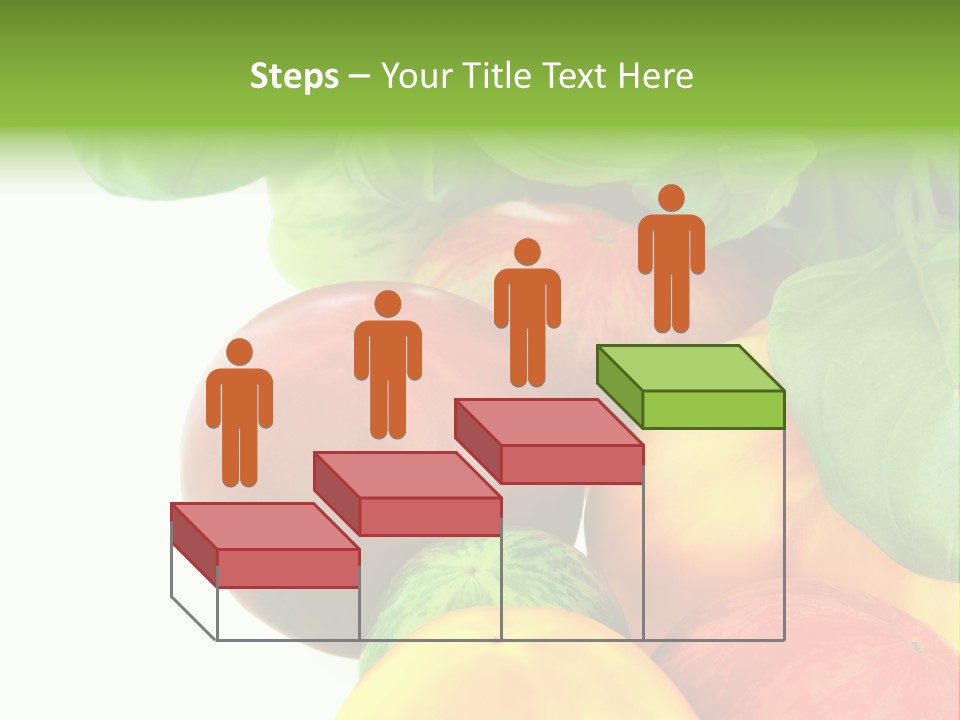 Vegetarian Basil Leaves Freshness PowerPoint Template