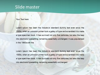 Sweet White Selection PowerPoint Template