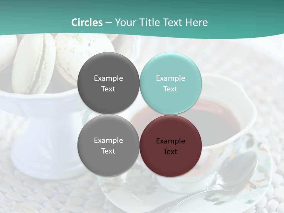 Sweet White Selection PowerPoint Template