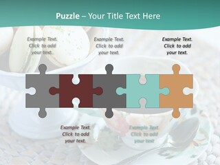 Sweet White Selection PowerPoint Template