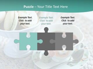 Sweet White Selection PowerPoint Template