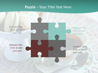 Sweet White Selection PowerPoint Template