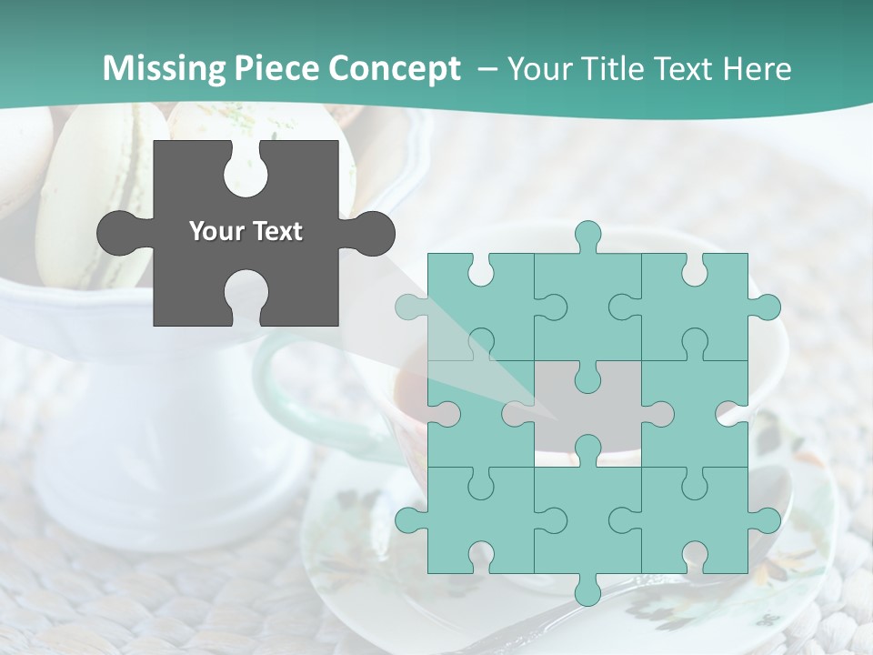 Sweet White Selection PowerPoint Template