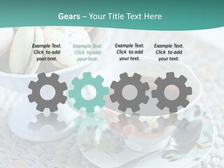 Sweet White Selection PowerPoint Template