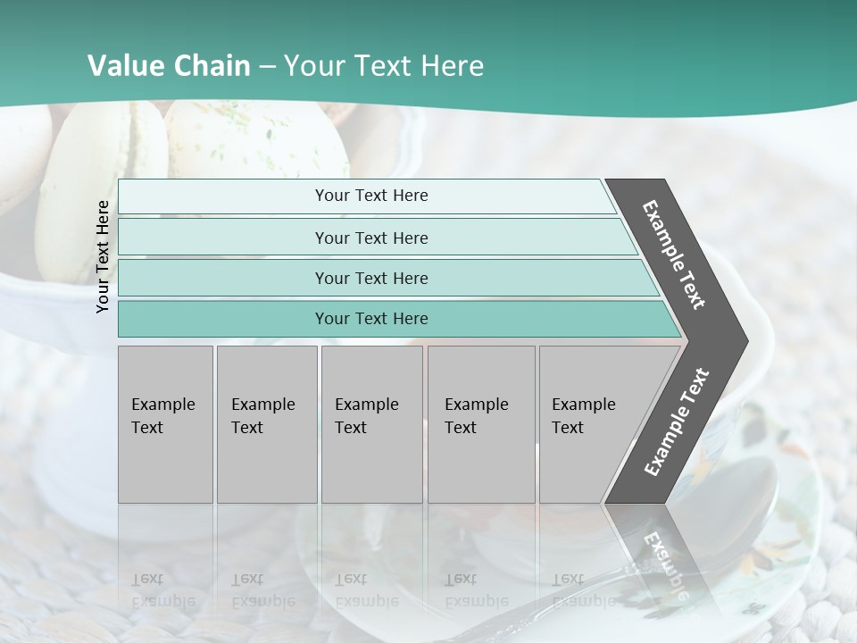 Sweet White Selection PowerPoint Template
