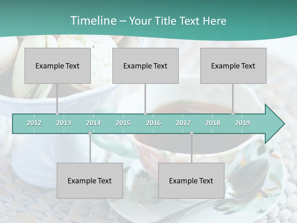 Sweet White Selection PowerPoint Template