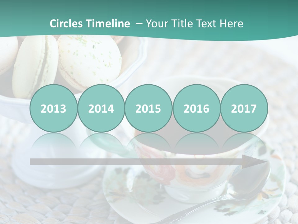 Sweet White Selection PowerPoint Template