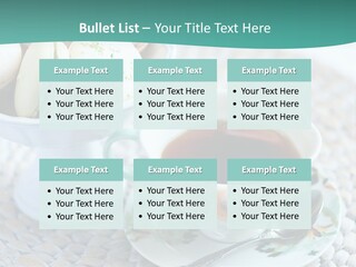 Sweet White Selection PowerPoint Template