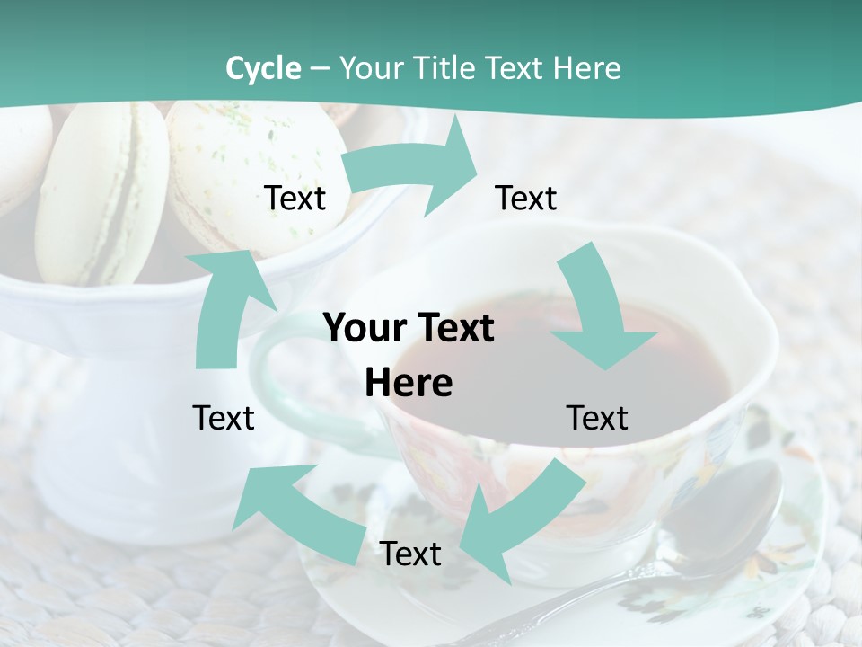 Sweet White Selection PowerPoint Template