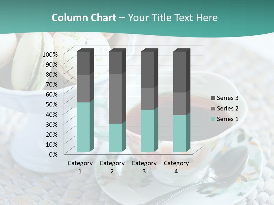 Sweet White Selection PowerPoint Template