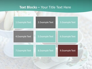 Sweet White Selection PowerPoint Template