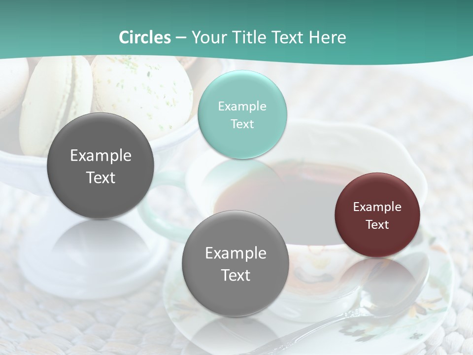 Sweet White Selection PowerPoint Template