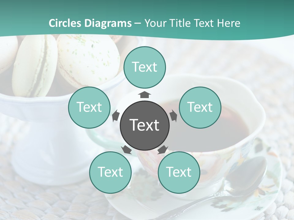 Sweet White Selection PowerPoint Template