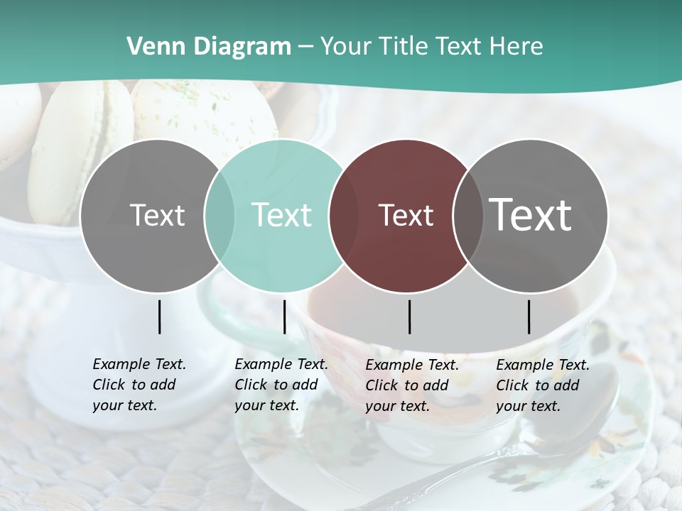 Sweet White Selection PowerPoint Template
