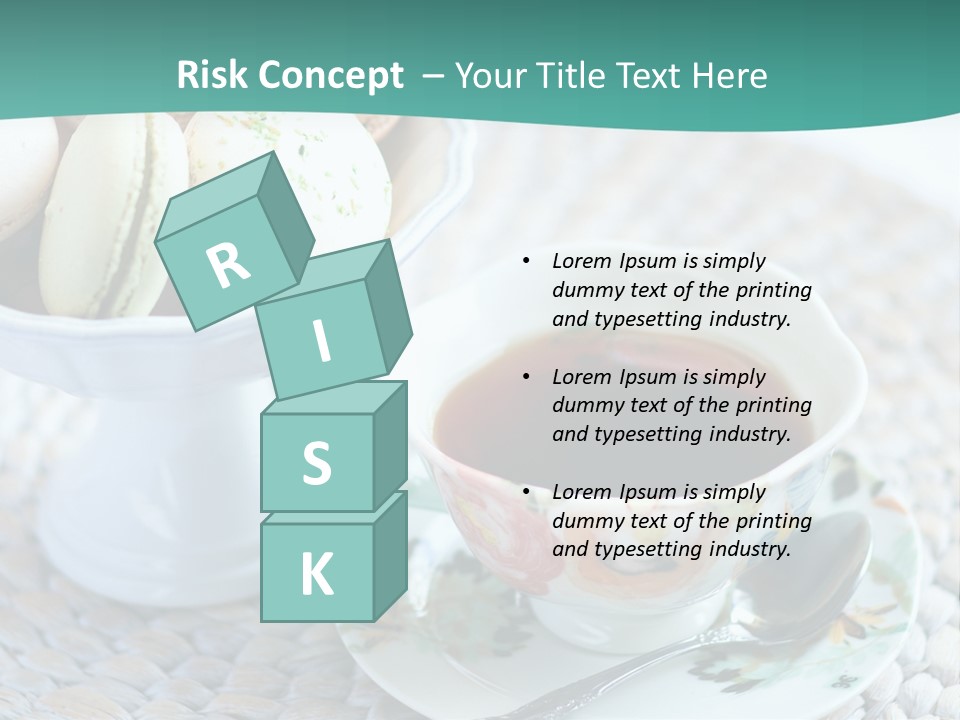 Sweet White Selection PowerPoint Template