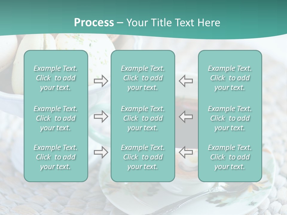 Sweet White Selection PowerPoint Template