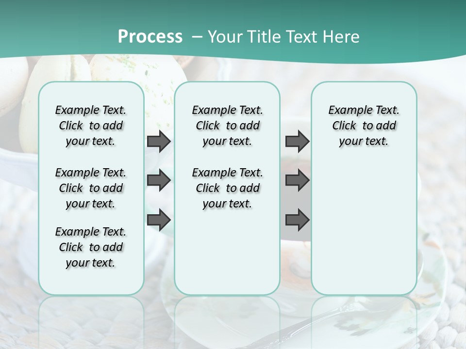 Sweet White Selection PowerPoint Template