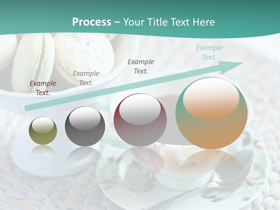 Sweet White Selection PowerPoint Template