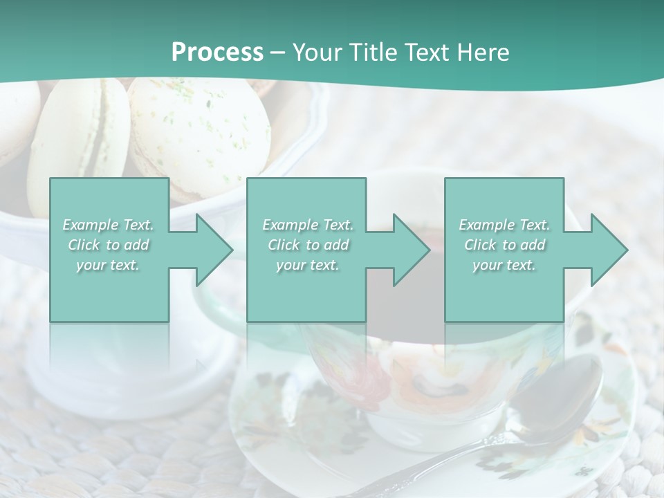 Sweet White Selection PowerPoint Template