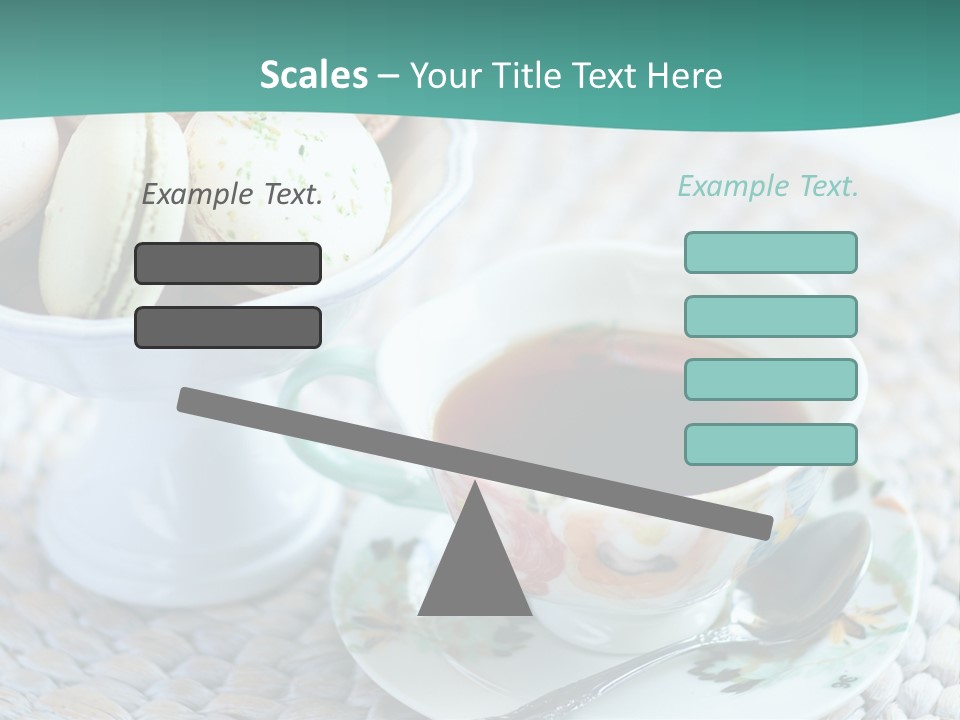 Sweet White Selection PowerPoint Template