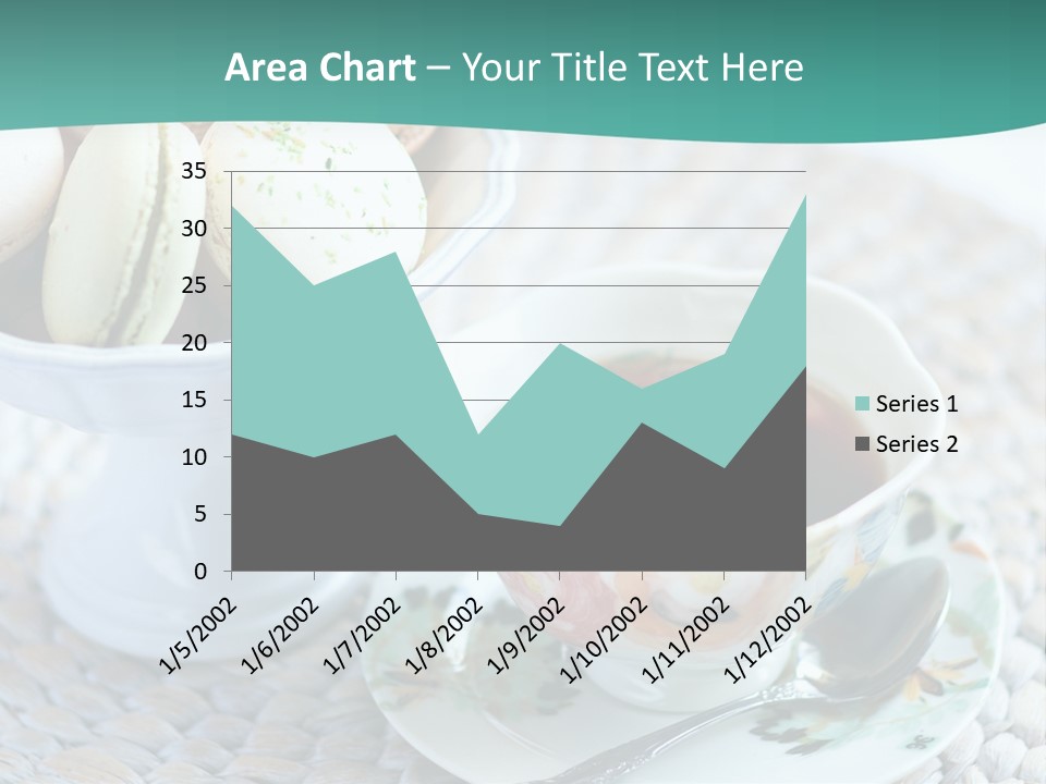 Sweet White Selection PowerPoint Template