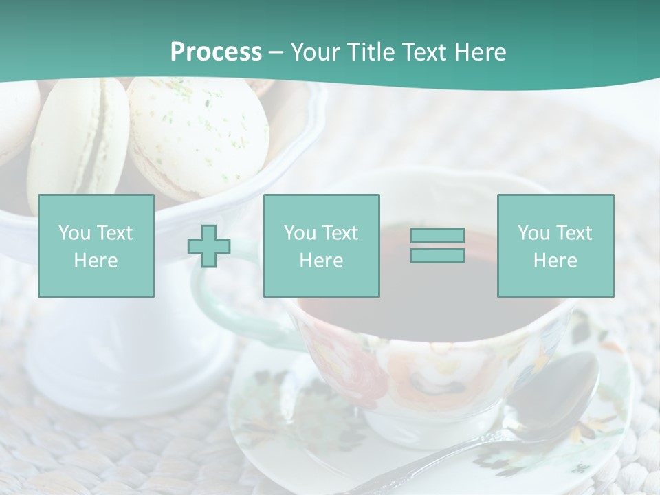 Sweet White Selection PowerPoint Template