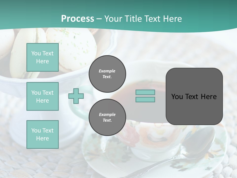 Sweet White Selection PowerPoint Template