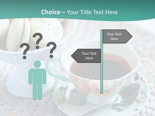 Sweet White Selection PowerPoint Template
