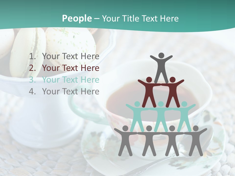 Sweet White Selection PowerPoint Template