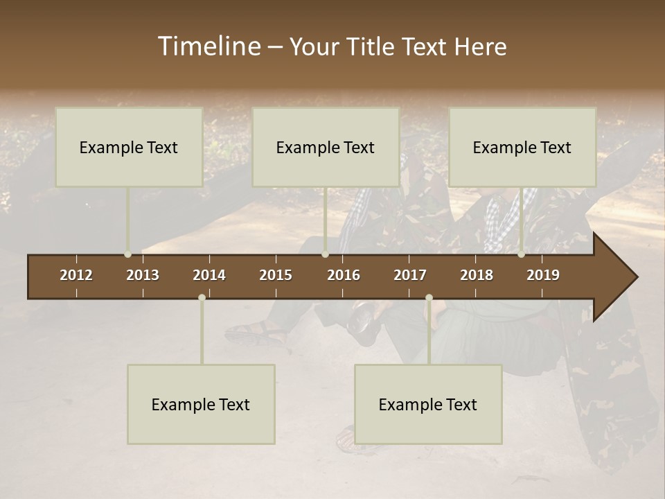 Design Army Object PowerPoint Template
