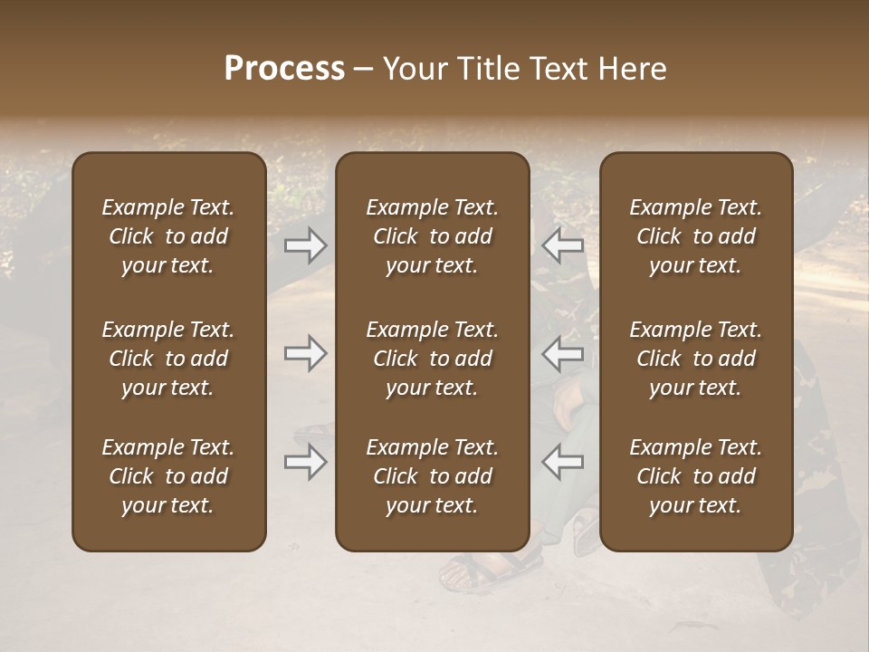 Design Army Object PowerPoint Template