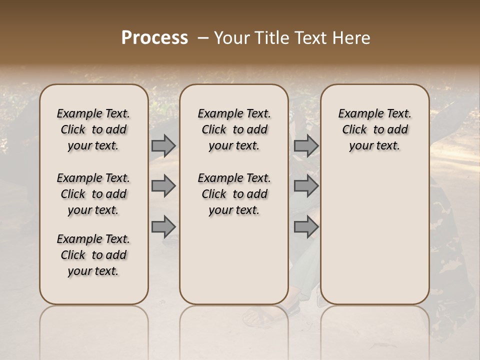 Design Army Object PowerPoint Template