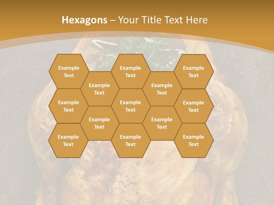 Juicy Grilled Golden PowerPoint Template