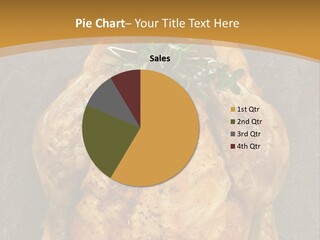 Juicy Grilled Golden PowerPoint Template