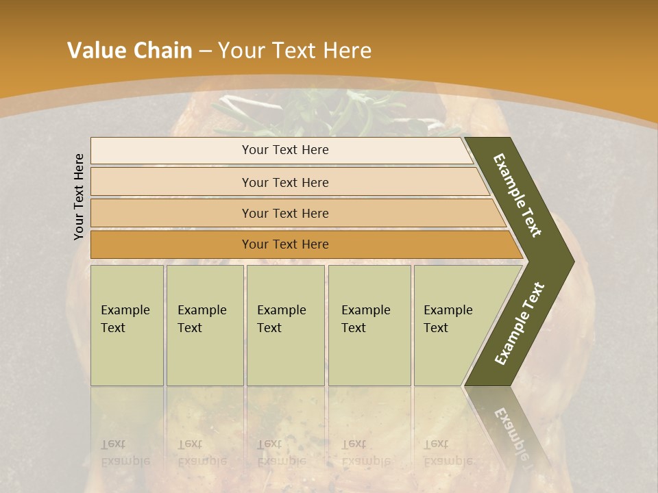 Juicy Grilled Golden PowerPoint Template