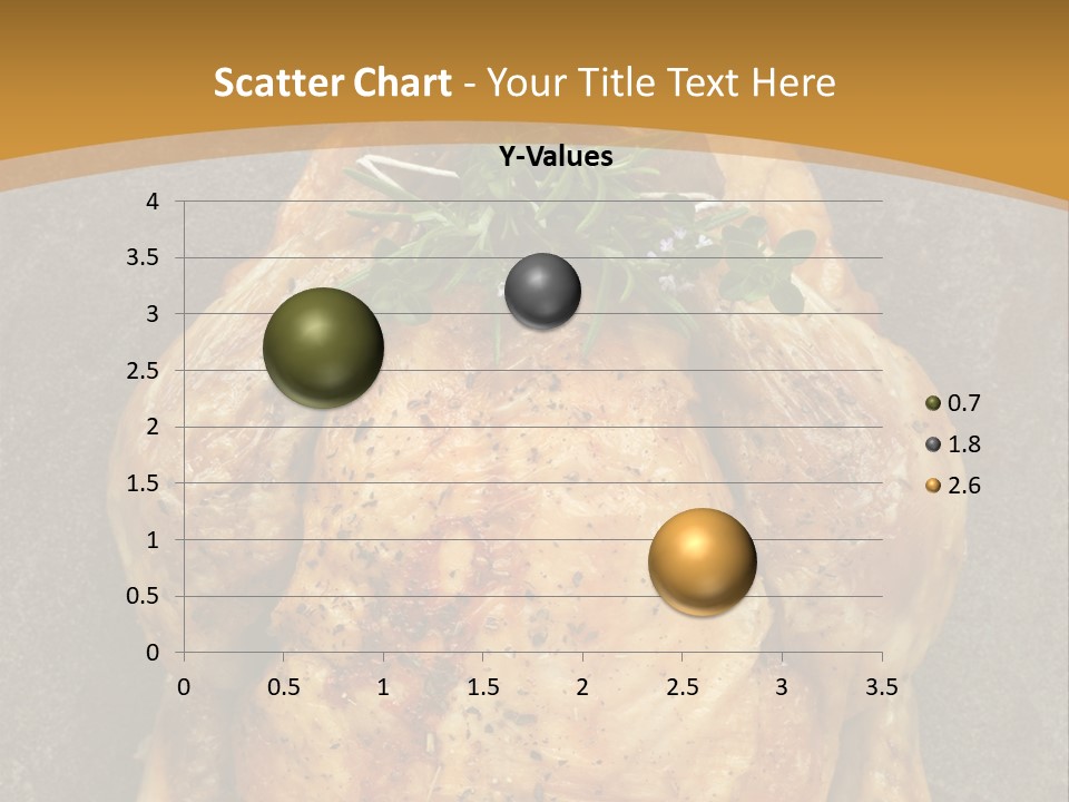 Juicy Grilled Golden PowerPoint Template