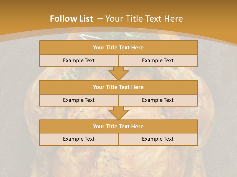 Juicy Grilled Golden PowerPoint Template