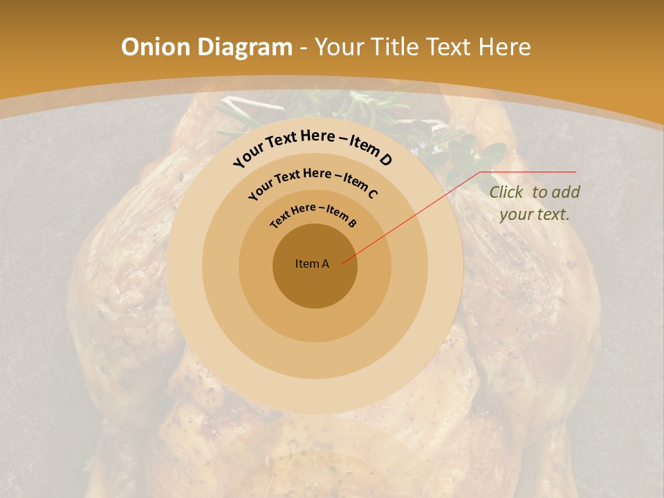 Juicy Grilled Golden PowerPoint Template
