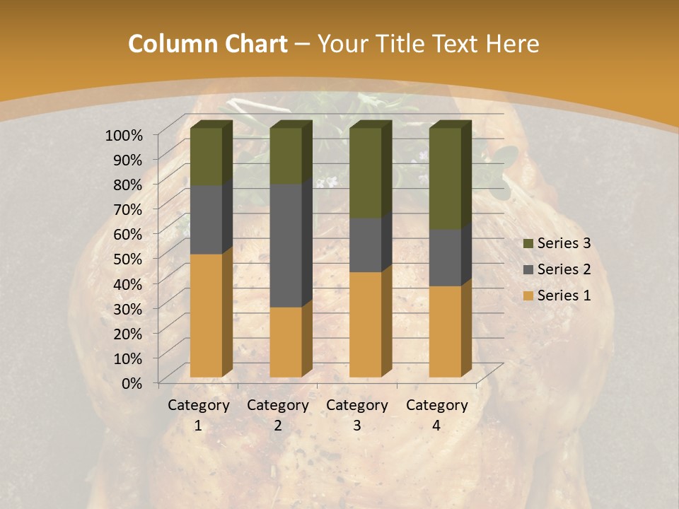 Juicy Grilled Golden PowerPoint Template