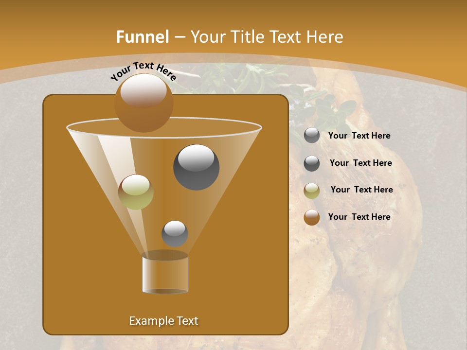 Juicy Grilled Golden PowerPoint Template