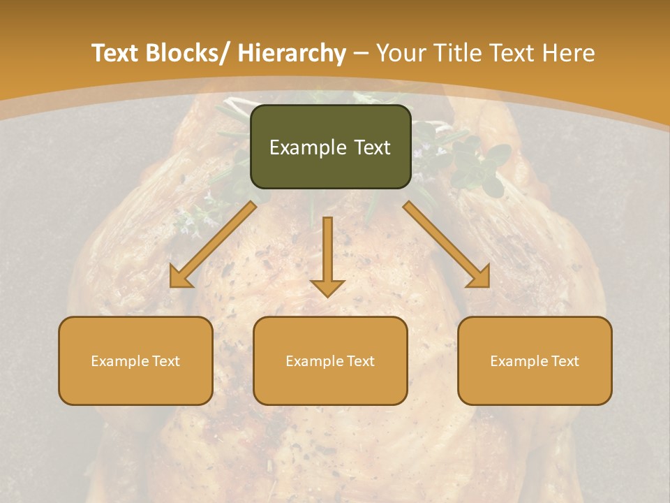Juicy Grilled Golden PowerPoint Template