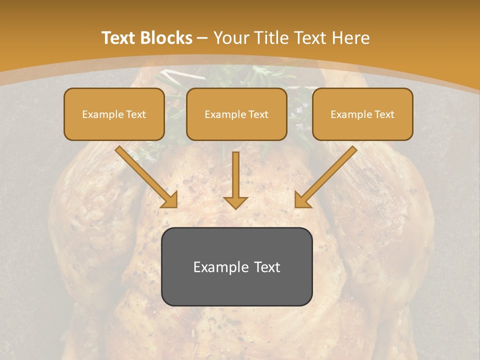 Juicy Grilled Golden PowerPoint Template