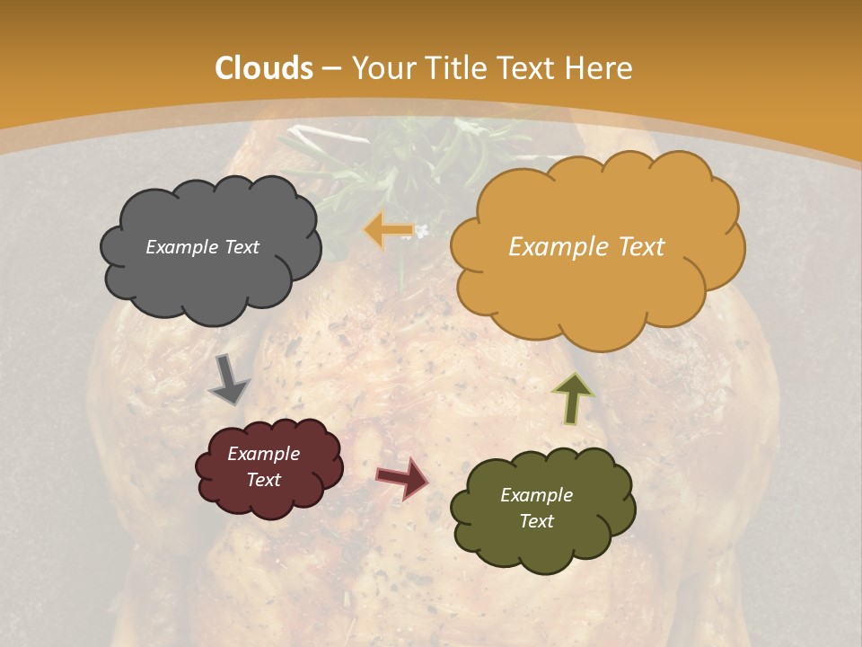 Juicy Grilled Golden PowerPoint Template