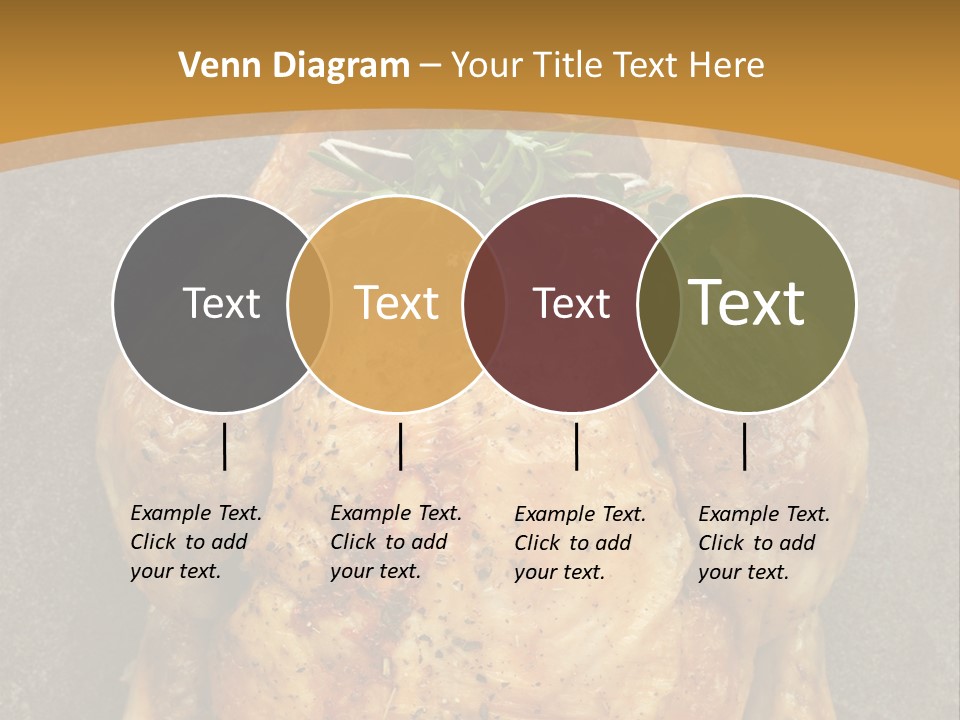Juicy Grilled Golden PowerPoint Template