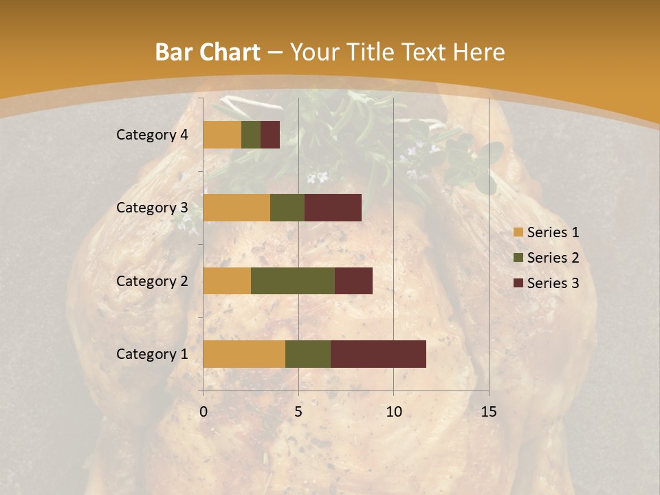 Juicy Grilled Golden PowerPoint Template