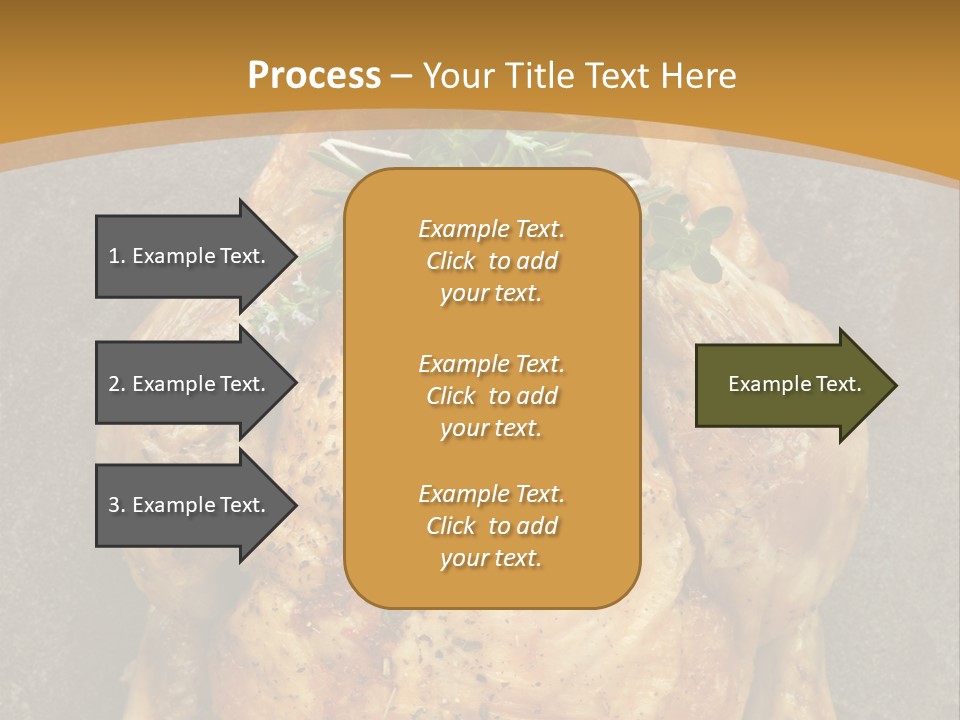 Juicy Grilled Golden PowerPoint Template