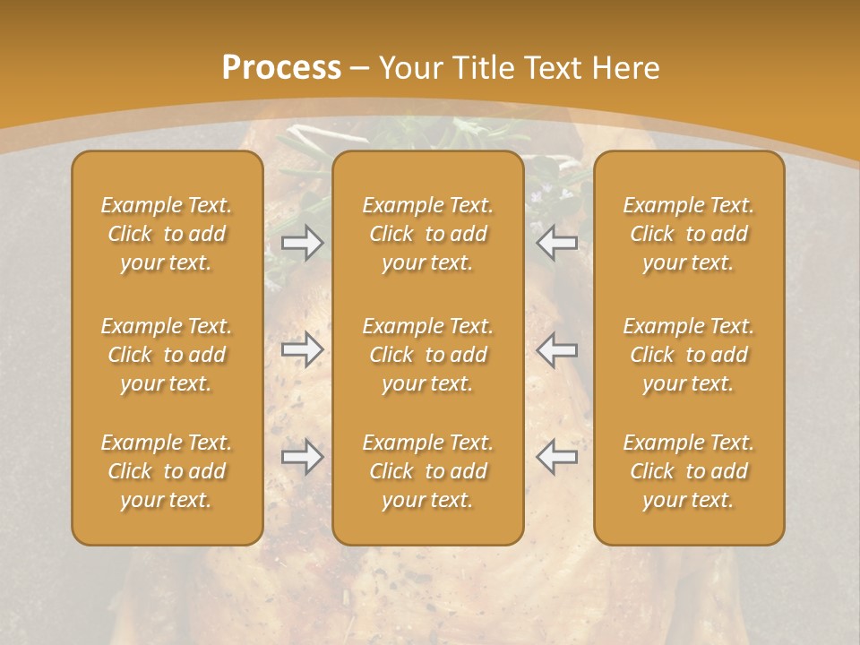 Juicy Grilled Golden PowerPoint Template