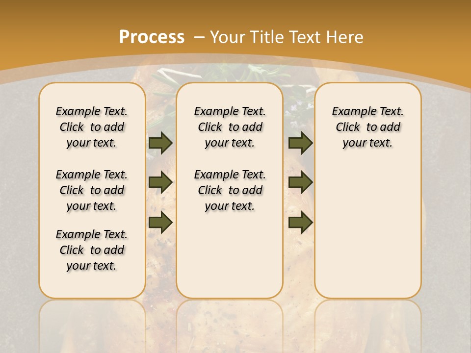 Juicy Grilled Golden PowerPoint Template