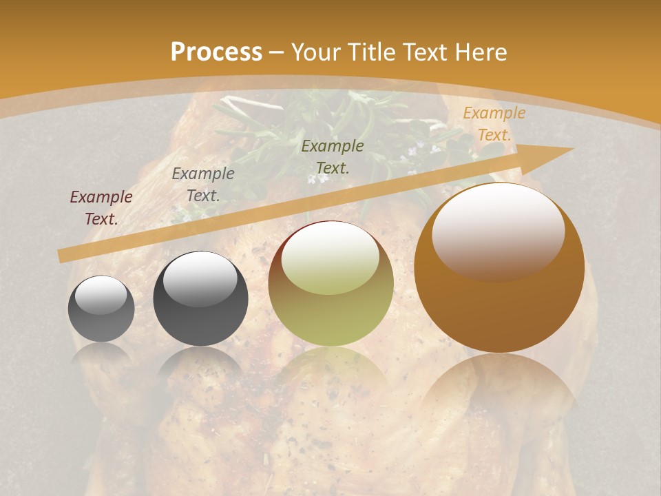Juicy Grilled Golden PowerPoint Template
